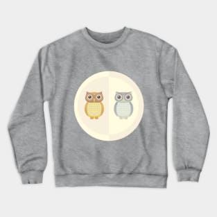 Two Owls Crewneck Sweatshirt